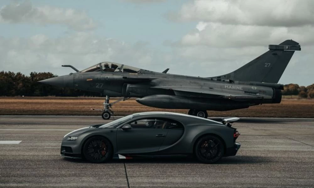 Bugatti - Rafale: Μια μάχη μεταξύ των κορυφαίων της γαλλικής βιομηχανίας